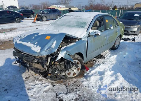 2007 Hyundai Sonata Gls from USA, damaged, VIN 5NPET46C47H265460